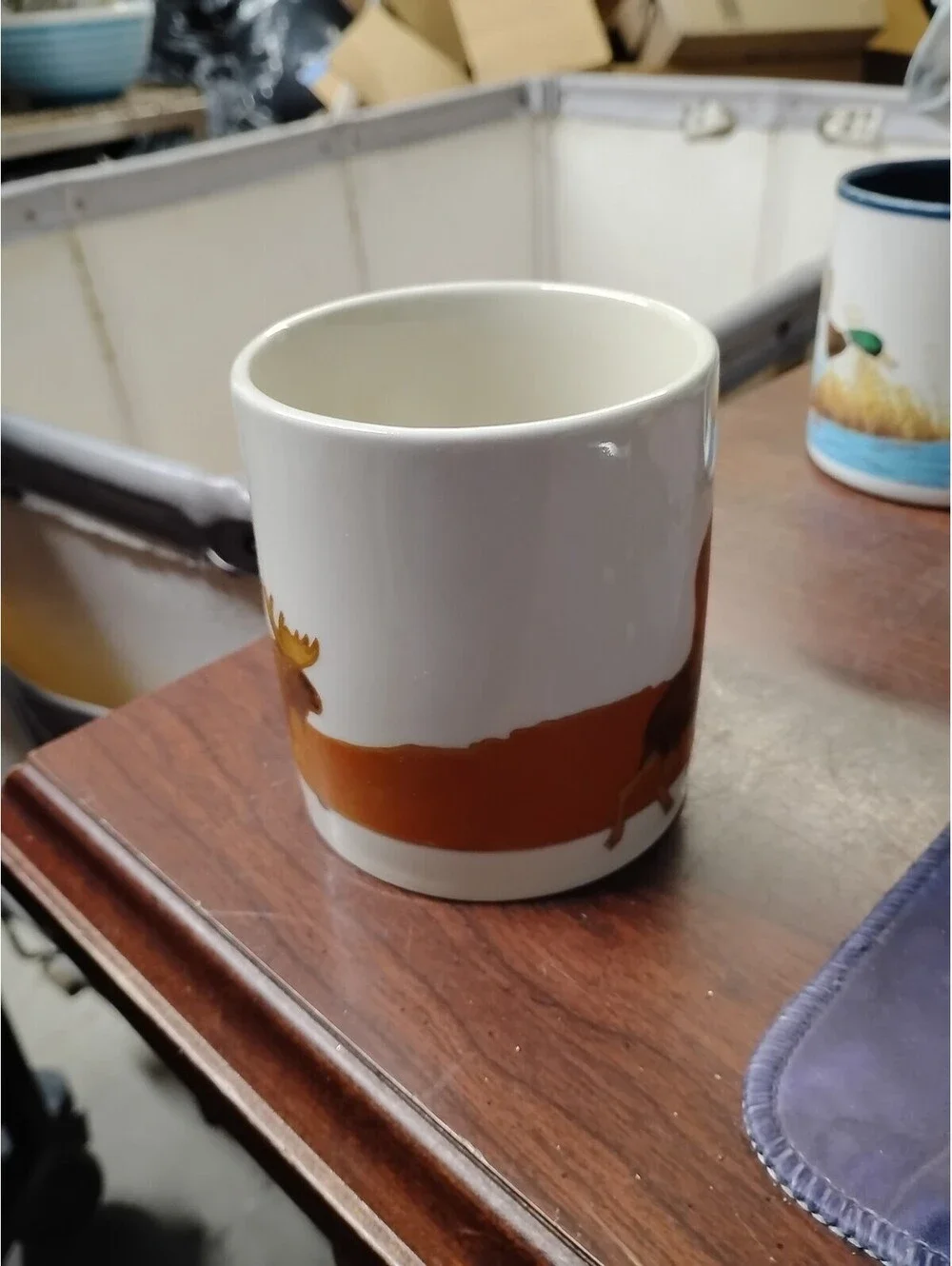 Otagiri Japan Moose Calf Coffee Tea Mug Cup